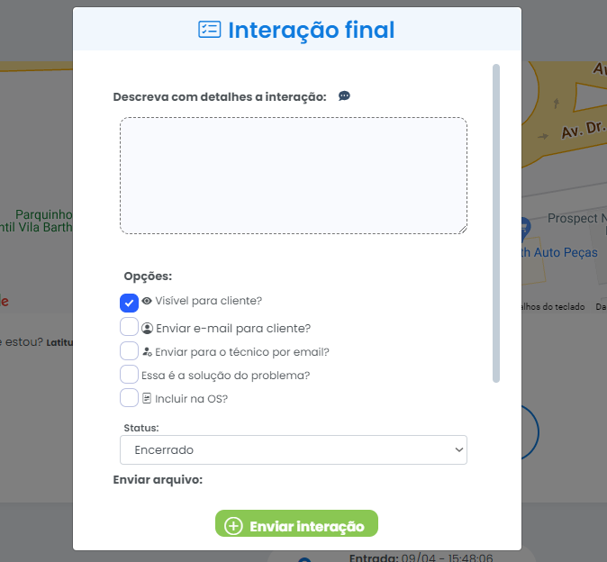 interação final